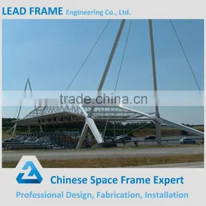 High Strength Light Type Steel Structure Toll Station thumbnail-2