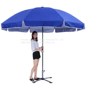 Outdoor Advertising Umbrellas, Commercial Double-layer Silver Glue Sunscreen Sun Umbrellas, Central Pillar, Circular Floor Stall, Sunshade Umbrellas, Customized Wholesale thumbnail-4