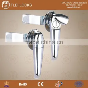 CE RoHS 2015 FEILEI MS308-3 CHINA OEM Metal Waterproof/ Dustproof Cabinet/gate/door L Handle Swing Lock With Cover thumbnail-1
