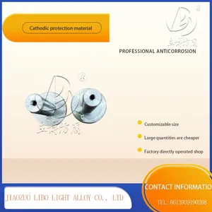 Zinc, Aluminum, Cadmium Sacrificial Anodes Anti-corrosion Material Good Stock thumbnail-1