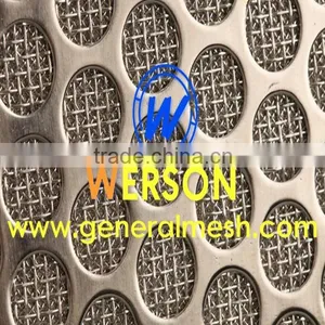 Sintered Wire Mesh With Perforated Metal thumbnail-1