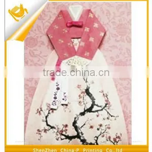 2012 Korean Greeting Card Handmade Pink Maehwa thumbnail-1