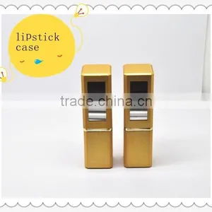 Lip Balm Alu Tube With Golden Color, Metal Lipstick Container thumbnail-1