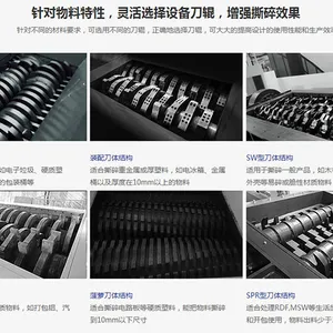 Multipurpose Recycling Machine Bulky Garbage Sofa Mattress Crusher Wood Pallet Shredder Machine thumbnail-3