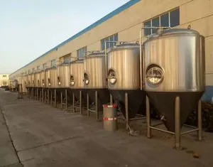 Hotel Restaurant Micro Craft Beer Brewing Equipment 50L - 10000L Long Life thumbnail-1