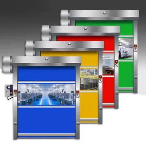 Fast Rolling Door | Industrial Warehouse | Infrared Sensor & Auto Operation thumbnail-4