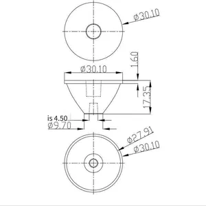 30mm Diameter Lens for Infrared Night Vision Device Fill Light thumbnail-3