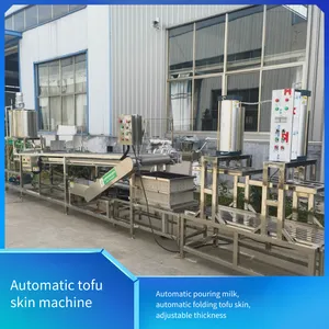Fully Automatic Tofu Skin Production Line, One - Key Operation for Soy Products, Adjustable Thickness of Tofu Skin, Made of Stainless Steel thumbnail-1