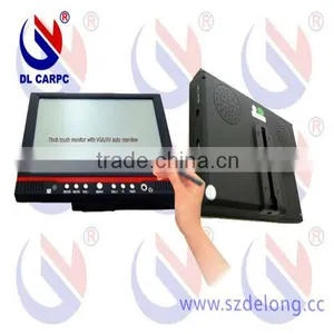 7" Open Frame Touch Screen Computer Monitor With Automatic Rearview and LED Backlight thumbnail-1