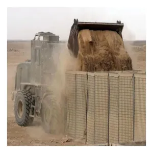 Factory-direct Sale of High-strength Explosion-proof Welded Mesh Stone Cage Sandbags. Customizable for Flood Control Barriers. thumbnail-1
