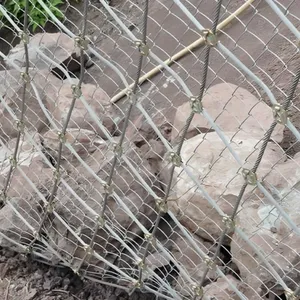 Active Slope Retaining Net 300J Energy Absorption Capacity With 2.5mm Steel Wire Rope thumbnail-4