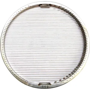 304 Stainless Steel Metal Barbecue Net, 0.8mm Wire Diameter, 12x12mm Mesh for Gas Grill thumbnail-3