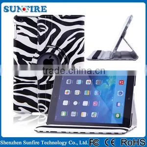 Factory Wholesale Zebra Stripe Flip Cover Case for Tablet thumbnail-1