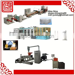 PS Foaming Sheet Plastic Extrusion Line thumbnail-1