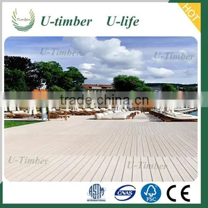 Natural Wood Feeling Plastic WPC Timber Decking thumbnail-4