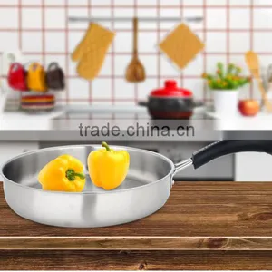 Hot Sale Stainless Steel Multi Skillet Induction Frying Pan Wall Clock thumbnail-6