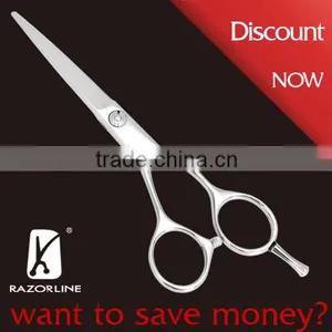 R22/ Stainless Steel 56-57HRC, SGS Certificate, Professional Barber Scissor thumbnail-1