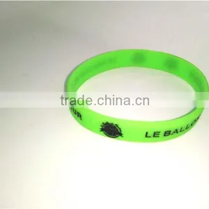 Popular Design Durable Letter Wristbands Silicone Thin Bracelet Manufacturer thumbnail-1