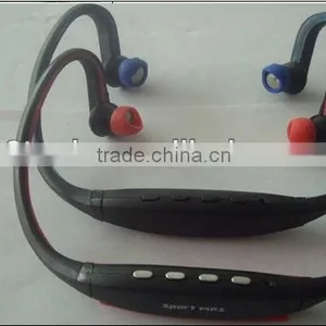 Newest Stylish Stereo Sport MP3 Player Wireless Headsets thumbnail-1