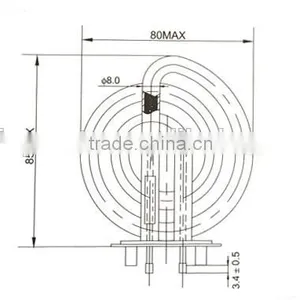 Copper Heater Elements 3000w thumbnail-2