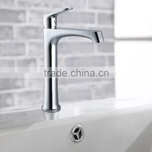 Long Neck Hand Wash Single Hole Mounted Bathroom Tap thumbnail-1