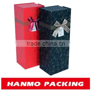 Accept Custom Order and Beverage Industrial Use Classic Cardboard Paper Wine Box Wholesale thumbnail-1