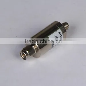 50 Ohms Hot Sale Gold-plated Male/female RF SMA Cable Coaxial Attenuator Connector for 20dB thumbnail-1