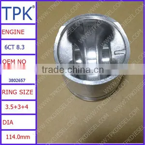 6CT,6CT8.3 PISTON KIT 3929161 3802657, 325 HP thumbnail-2