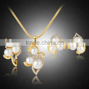 Simulated Pearl Indian Wedding Jewelry Sets for Women thumbnail-4