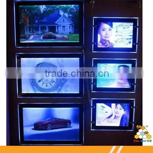 Acrylic Ceiling Hanging Led Crystal Lightbox thumbnail-5