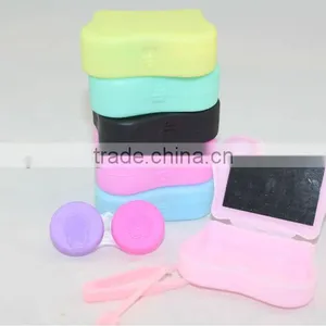 Travel Kit Fda Approved Trading Card Display Contact Kit Lens Case thumbnail-3