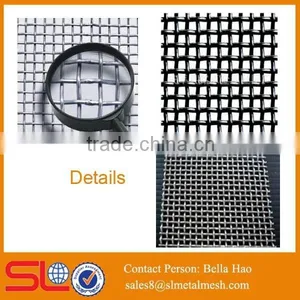 Factory Supply 316 Stainless Steel Bulletproof Security Window Screen Mesh thumbnail-5