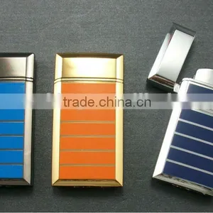 Luxury Metal Windproof Cigarette Gas Redillable Lighter thumbnail-1