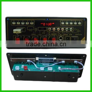 JRHT-639 2.0 Active Hifi Powered Speaker Amplifier Module With USB TF FM thumbnail-1