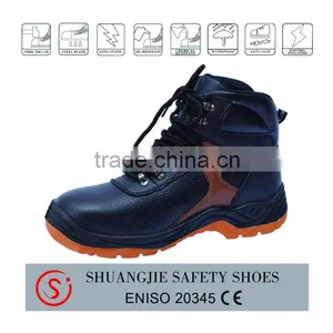 Middle East Style Leather Steel Toe Cap Safety Shoes thumbnail-1