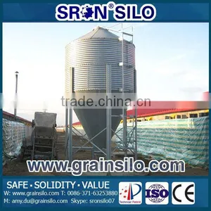 All-round Safety Hot Galvanized Steel Feed Bin thumbnail-2
