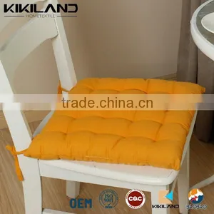 Kikiland Newly Design Polyester Cotton Orange Chair Seat Cushion thumbnail-1