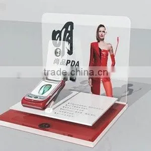 GH-RZ325 Excellent High-end Modern Acrylic Custom Counter Mobile Phone Display Rack thumbnail-4
