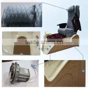Glass Bowl Spa Pedicure Shower Foot Stool thumbnail-4