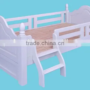 The Nobel Series Trundle Bed for Kids White Color Bedroom Furniture SP-ZC101S thumbnail-2