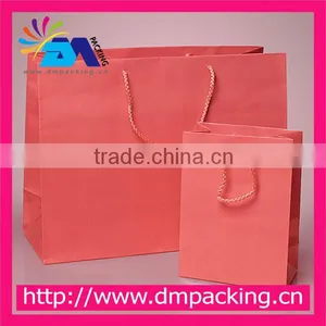 Kraft Orange Paper Bag With PP Cotton Rope thumbnail-2