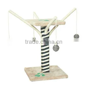 High Quality Cat Tree Cat Scratching Post for Pet Toy thumbnail-1
