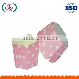 PE Coated Film Paper Hexagon Shaped Cake Cups Paper Baking Liner for Cakes thumbnail-1