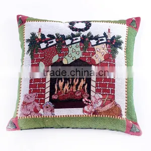 PLUS High Quality Jacquard Throw Pillow With Xmas Design thumbnail-5