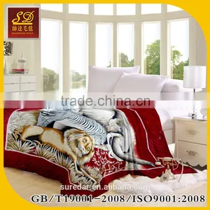 2016 New Style 100 Polyester Knitted Flannel Blanket thumbnail-1