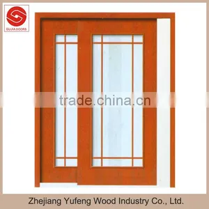 Interior Wooden Cheap Sliding Doors for Rooms thumbnail-1