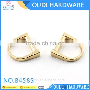 D Ring Shoe Accessories Metal Buckle for Lady Boots Decoration Shoe Buckle thumbnail-1
