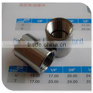 150PSI Stainless Steel Threaded Fittings Npt Full Couplings thumbnail-1