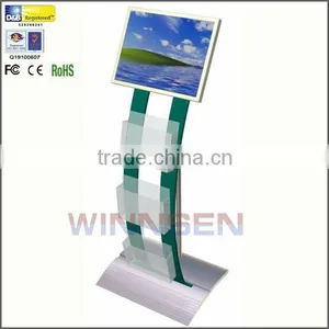 17 Inch Plug&play LCD Advertising Display, Floor Stand Digial Signage, FCC, CE, RoHS thumbnail-1
