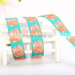 Cartoon Printed Grosgrain Ribbon thumbnail-2
